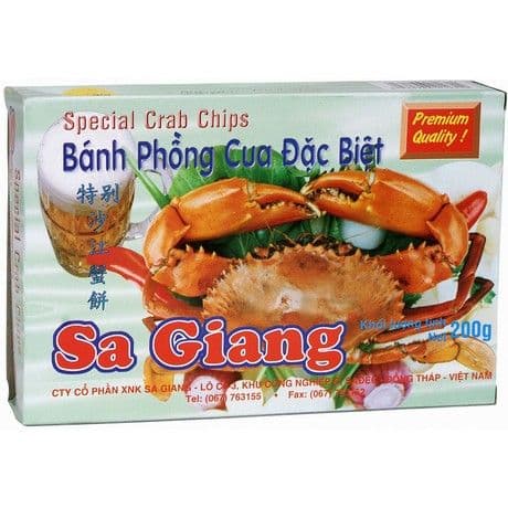 Krabbenchips-Rohlinge