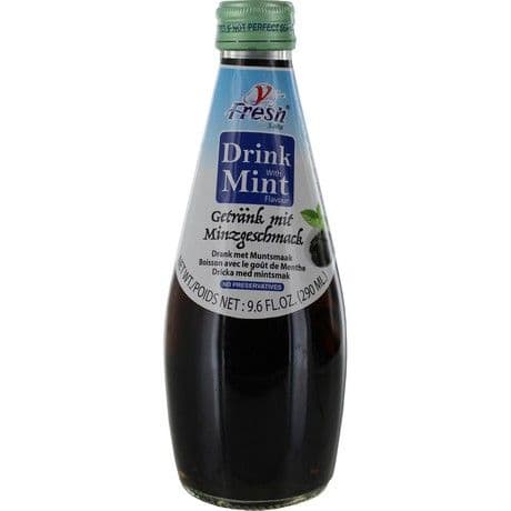 Getränk mit Minzgeschmack