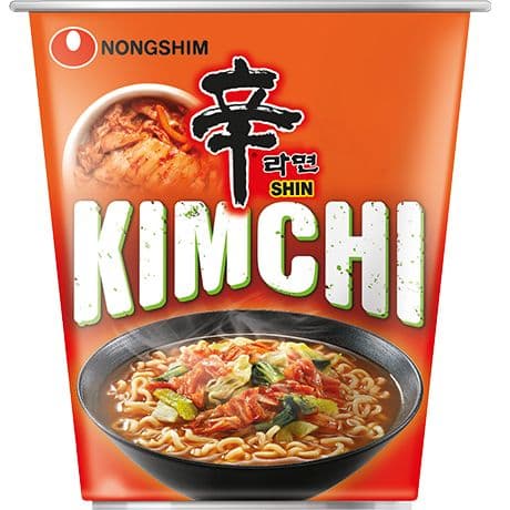 Instantnudeln Shin Kimchi Becher
