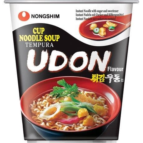 Instantnudeln Tempura Udon Becher