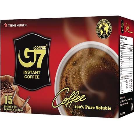 Instantkaffee Schwarz G7 - 15 Beutel